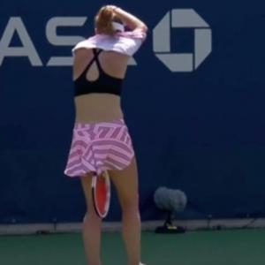 US Open slammed 'sexist' for punishing Cornet