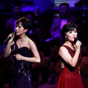 North Korean orchestra serenades South Koreans amid protest