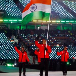 Luger Shiva Keshavan carries flag for India one last time