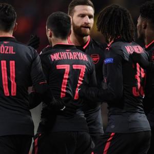 Europa League: Arsenal and AC Milan meet in last 16