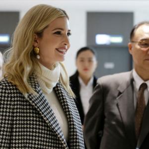 What is Ivanka Trump doing at Winter Olympics?