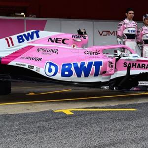 PIX: Force India reveals new car for 2018 season