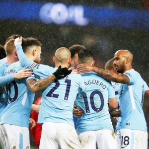 EPL PHOTOS: City back to winning ways, Spurs win at Swansea