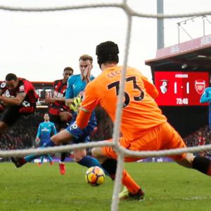 EPL PHOTOS: Bournemouth rally to beat lacklustre Arsenal
