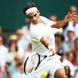 PHOTOS: Federer delivers shot-making masterclass to reach round three