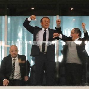 'France were lucky,' Belgian PM tells Macron