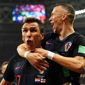 PHOTOS: Mandzukic sends Croatia to maiden World Cup final