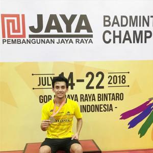 Shuttler Lakshya clinches Asia Junior Championship title
