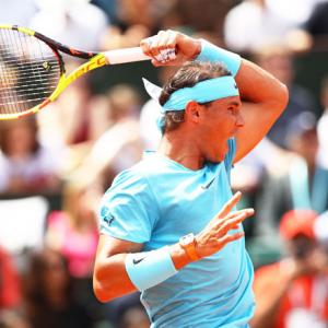 French Open PIX: Nadal crushes Gasquet; Sharapova ousts Pliskova, Kvitova stunned