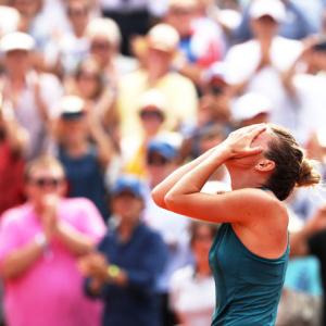 PHOTOS: Emotional Halep finally realises Major dream