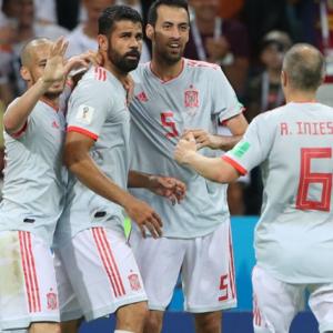 Spain's Costa first player to be awarded World Cup goal through VAR