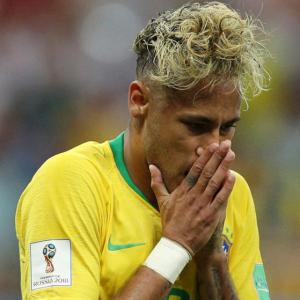 Subdued Neymar kept in check as Brazil struggle