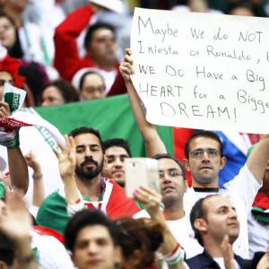 PHOTOS: The World Cup dream goes on for Iran despite Spain defeat