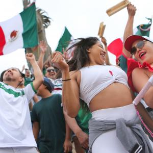 World Cup diary: Mexico fans wave gay pride flags in victory