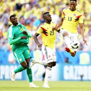 World Cup PIX: Colombia through as Senegal suffer yellow card heartache