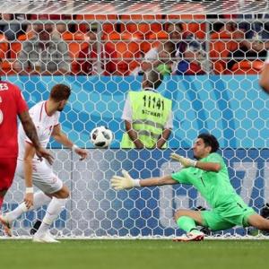 PICS: Khazri ends Tunisia's long wait for finals win
