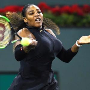 PHOTOS: Serena makes winning return at Indian Wells