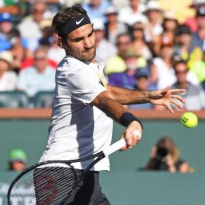 Indian Wells PHOTOS: Federer fends off Chardy; Halep in semis