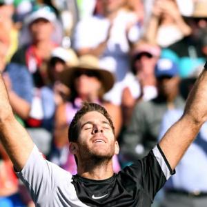 Del Potro ends Federer's run to win Indian Wells title