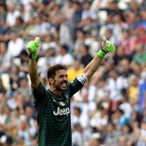 Buffon bids tearful farewell to Juventus after 656 games