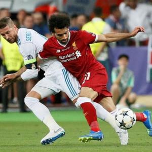 Real's Ramos denies blame for Salah injury