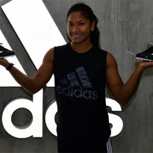 PIX: Adidas to Asian champion Swapna's rescue with customised shoes