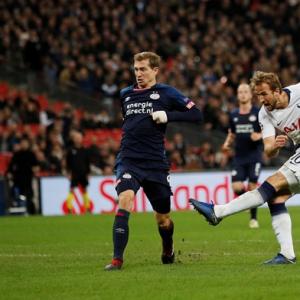 Champions League PICS: Kane revives Tottenham's hopes; Liverpool shocked