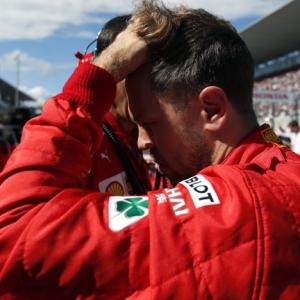 Vettel blames Verstappen for costly collision