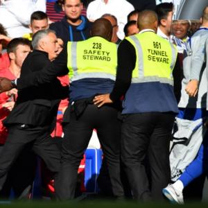 Mourinho back in spotlight after Stamford Bridge melee
