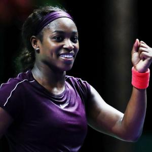 WTA Finals: Rookies Stephens and Bertens march on to semi-finals