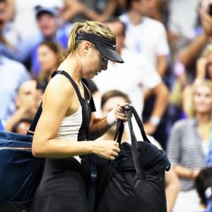 Sharapova dumped out of US Open by birthday girl Suarez Navarro