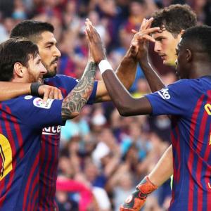 Barca, Real's perfect records at risk in difficult Basque trips