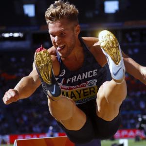 France's Mayer breaks decathlon world record