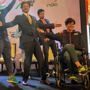 Shah Rukh's special message for Indian Paralympic Contingent