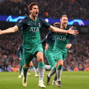 CL PIX: Spurs stun City; Liverpool see off Porto