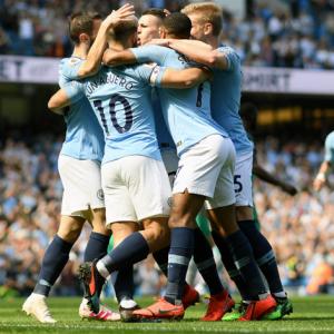 EPL: City back on top after tense win over Spurs