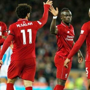 PHOTOS: Salah and Mane send Liverpool top