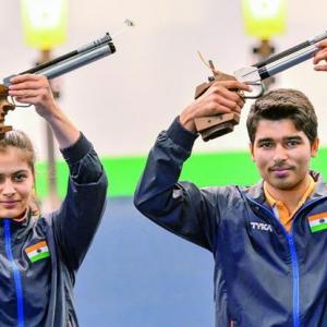 India top medal tally at Shooting World Cup