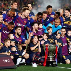 10th La Liga title for Messi; 8th for Barca in 11 yrs