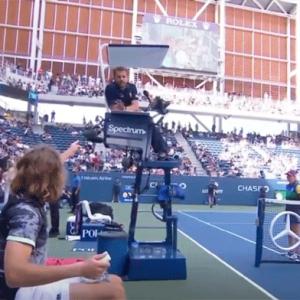 You're all weirdos: Tsitsipas lashes out at umpire