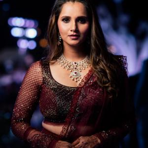 PIX: Sania Mirza steals the show at sister's wedding
