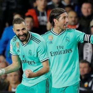 La Liga PICS: Real salvage draw after Courtois header
