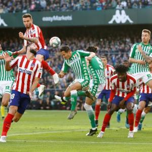 Soccer PICS: Atletico go fourth with win at Betis