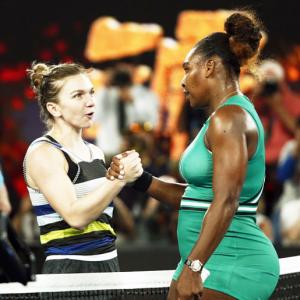 Aus Open: Serena heaps praise on Halep after booking quarters spot