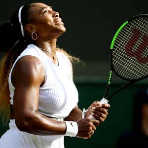 Serena survives Fourth of July test by student