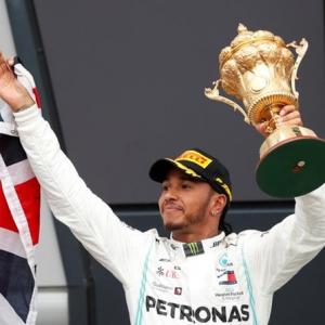 Hamilton takes record sixth British GP win