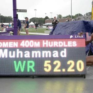 Sports Shorts: Muhammad sets 400m hurdles world record