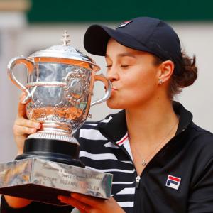 Barty wins maiden Grand Slam with French Open title