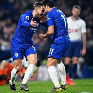 EPL PIX: Chelsea down lively Fulham in entertaining derby