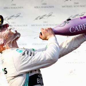 Mercedes' Bottas wins Australian F1 Grand Prix
